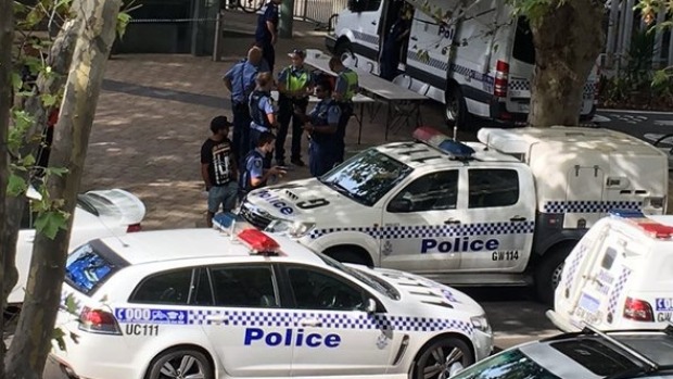 Two men in custody over Perth Esplanade train station stabbing